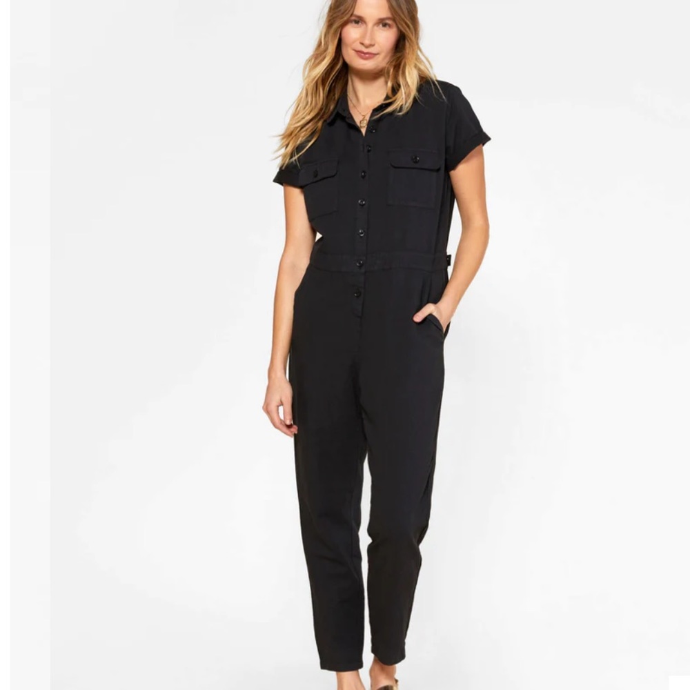 Outerknown S.E.A. Suit black jumpsuit or one piece Sz XL